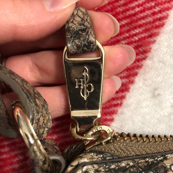 Cole Haan large faux snakeskin cross body - Picture 4 of 7